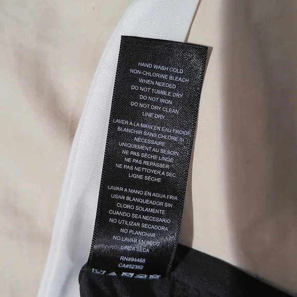 Nautica ruched halter swim top - Picture 2 of 5